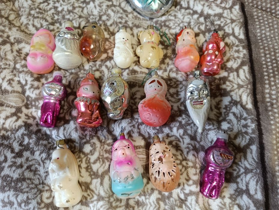 Ёлочные игрушки из СССР винтаж