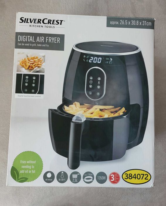 Vand Digital Air Fryer (friteuza digitala cu aer cald) Silvercrest HG07188