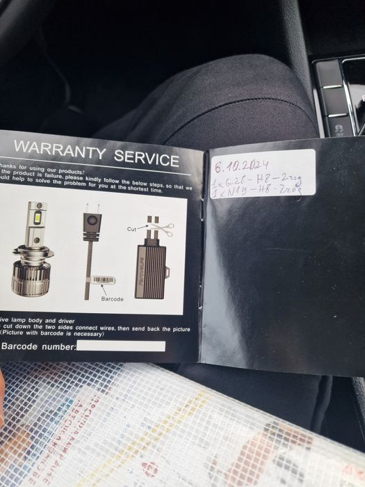 Лед Крушки Фарове Лайф H8