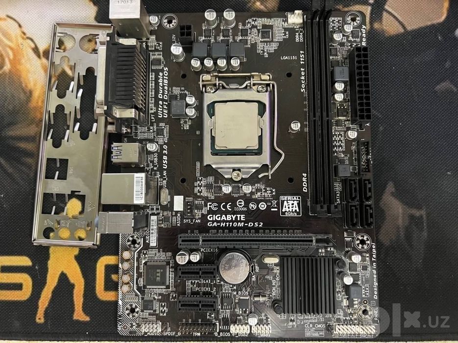 Gigabyte H110+i3 7100