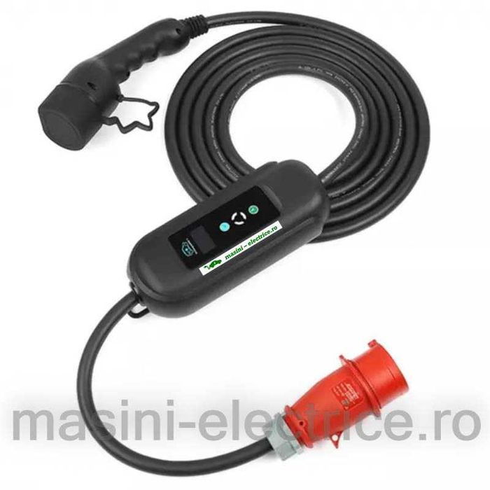 incarcator trifazat 8-16A type 2 de 11KW cu programare timp