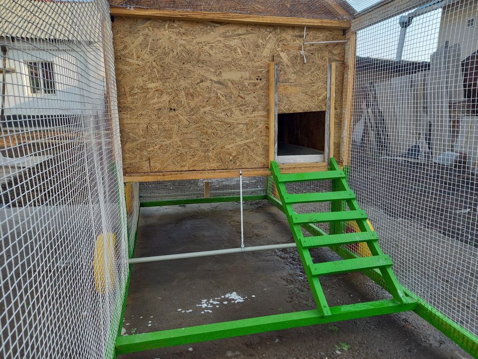 Мини курятник. Клетка