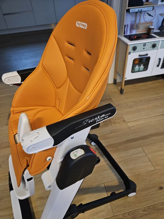 Scaun masa bebelus 2 in 1, Peg Perego Siesta follow me, Orange