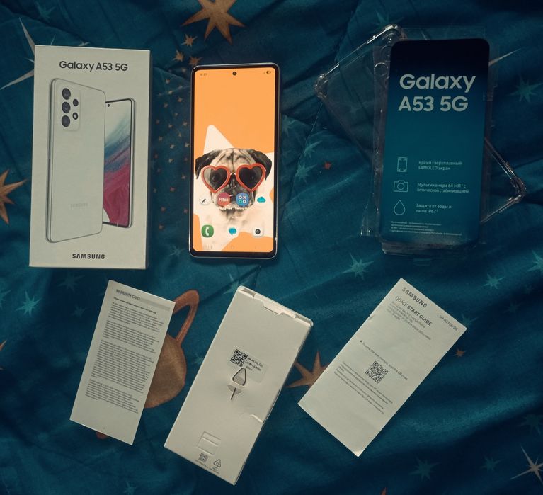 Samsung A53 5G 6/128/NFC идеал