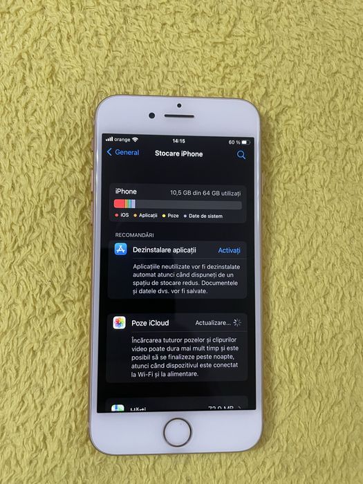 Vand Iphone 8 de 64 gb gold
