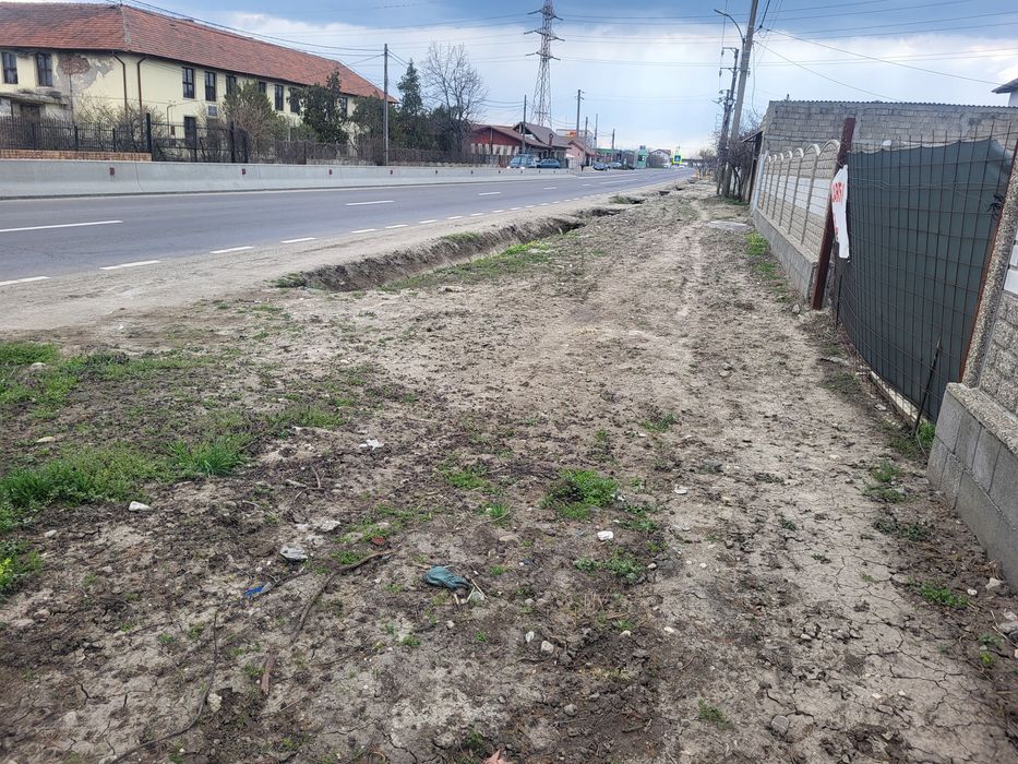 Teren intravilan 1550mp /deschidere 15mlHalanga la DN