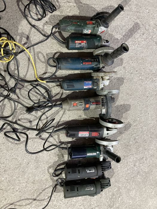 Малки ъглошлайфи Bosch,Metabo,Kress,Sparky