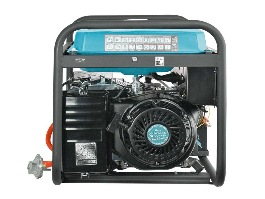 Generator Curent pe Gaz/Benzina Könner & Söhnen KS 9000G, Putere 6.5kW