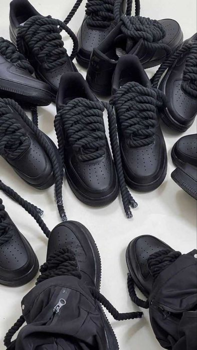 Adidasi Nike AirForce 1 Chunky Laces (Livrare cu verificare)
