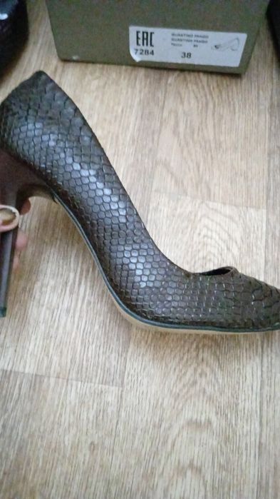 Туфли шпильки чёрные