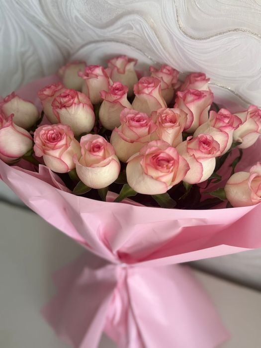 цветы 25 штук розы