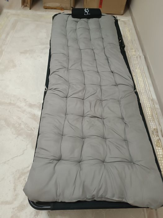 Раскладушка с матрасом