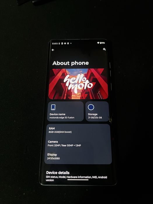 Motorola edge 50 fusion