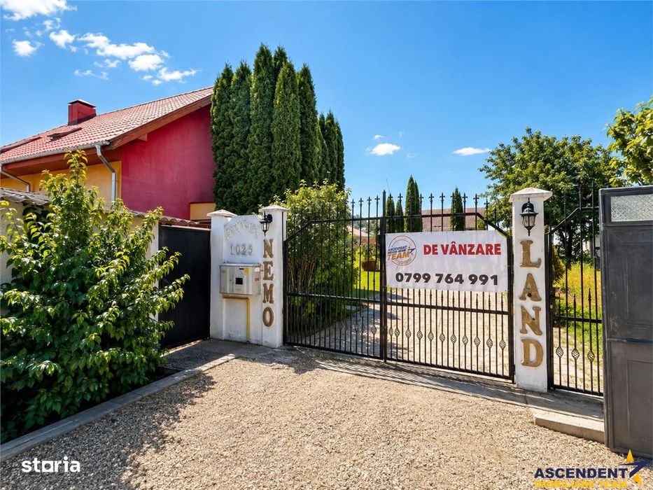 Casa individuala+cladire multifunctionala, 3.300mp teren,foisor,iaz,po