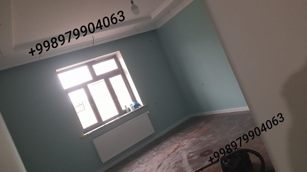 Малярка отделка ишларини қиламан