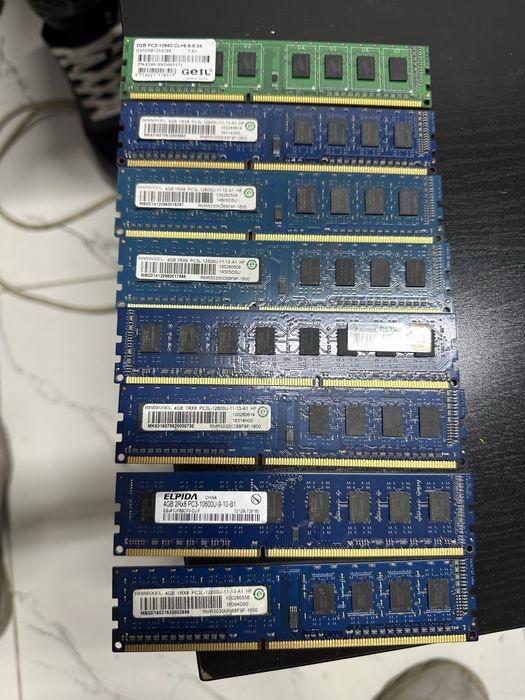 В продаже Комплектующие