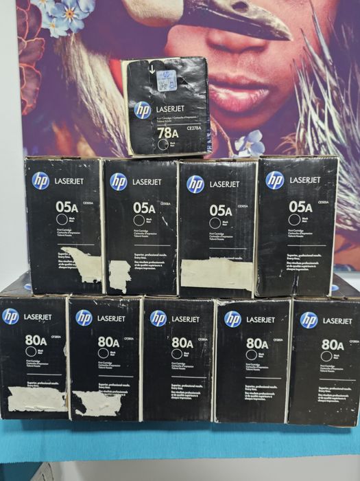 Картриджи HP оригинал CE278A / CF280A / CE505A