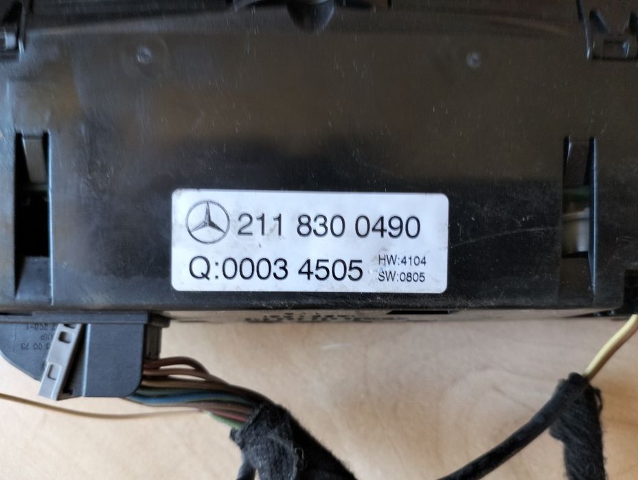 Panou comanda clima Mercedes E class,w211