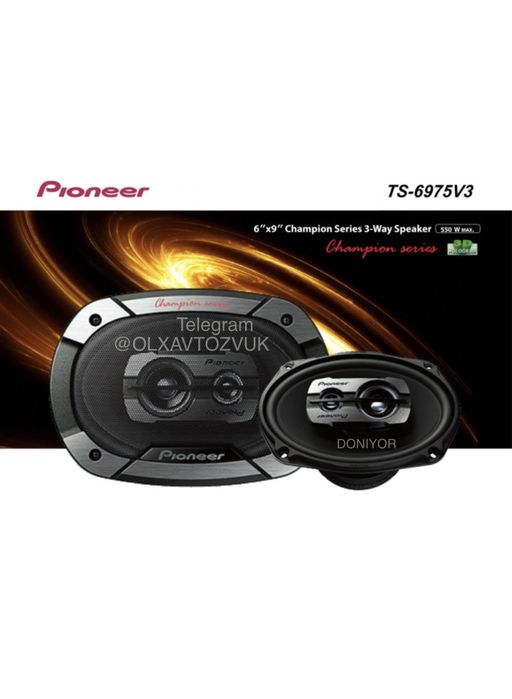 Pioneer kalonka champion v3 550w xtoy nusxasi 2ta yangi  bez usilitel