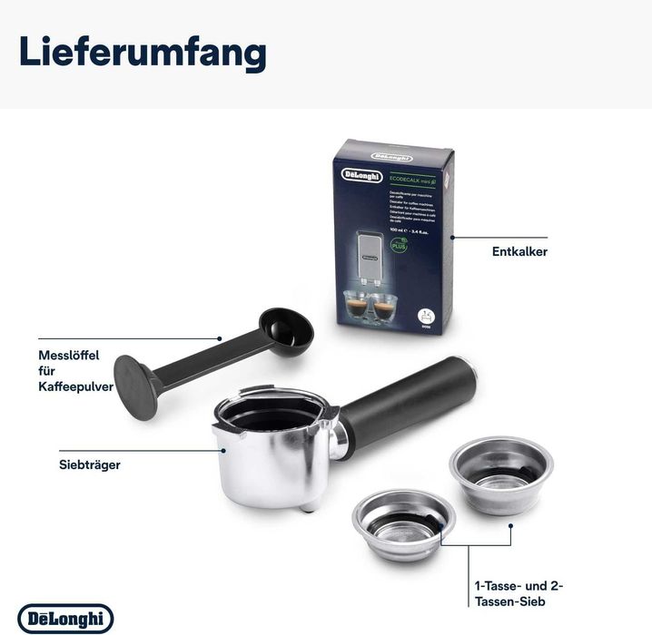 Кафемашина DeLonghi DEDICA EC 685.M, НОВО