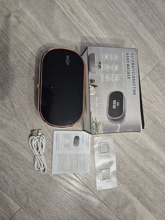 Dozator automat sapun spuma ceas senzor prezenta temperatura