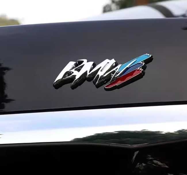 Метален 3D стикер за BMW