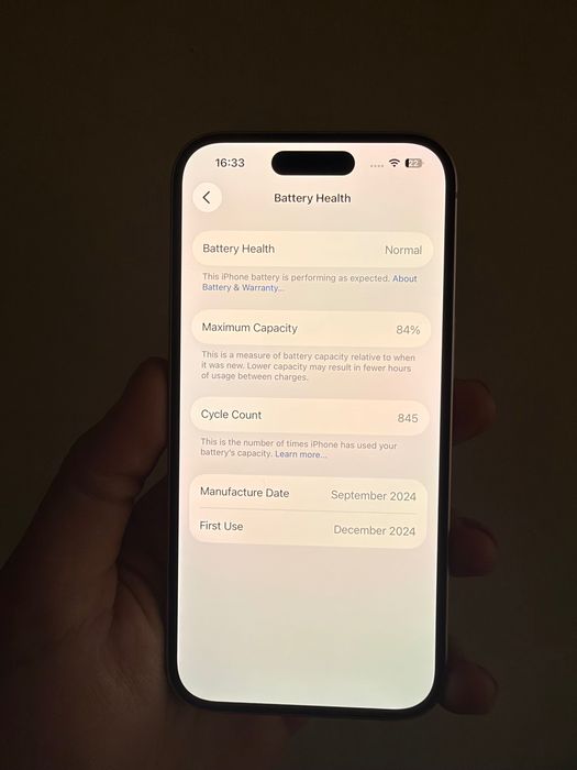 iPhone 15 Pink 126 GB като нов