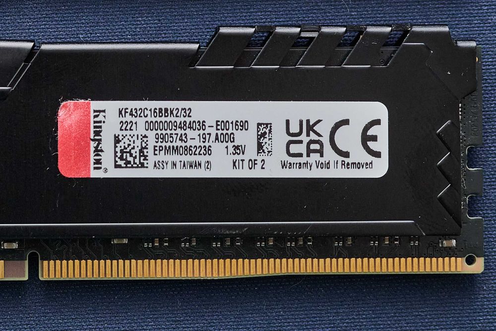 Kit Memorie RAM Kingston FURY Beast 32GB DDR4 (2x16GB) 3200MHz
