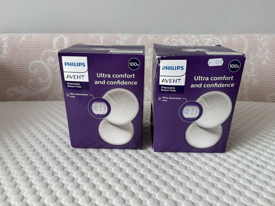 Еднократни подплънки за гърди Philips Avent - 186 бр.