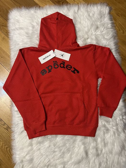 Hanorac Sp5der Rosu Vvs