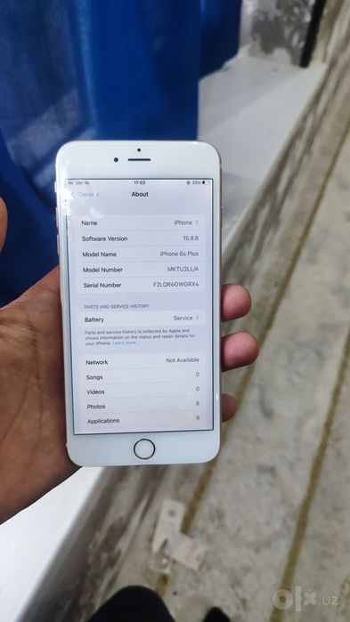 Iphone 6s plus 64 GB hotira