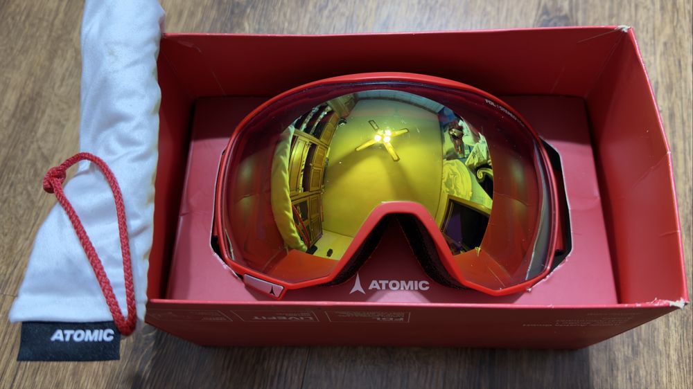 Ochelari ski Atomic Red-Blue 360° HD