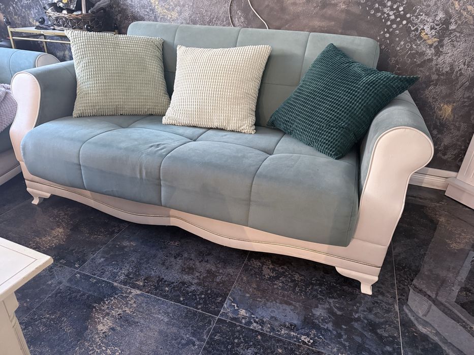 vand canapea 2 locuri Bellona, extensibila cu lada, 140 cm/120 cm