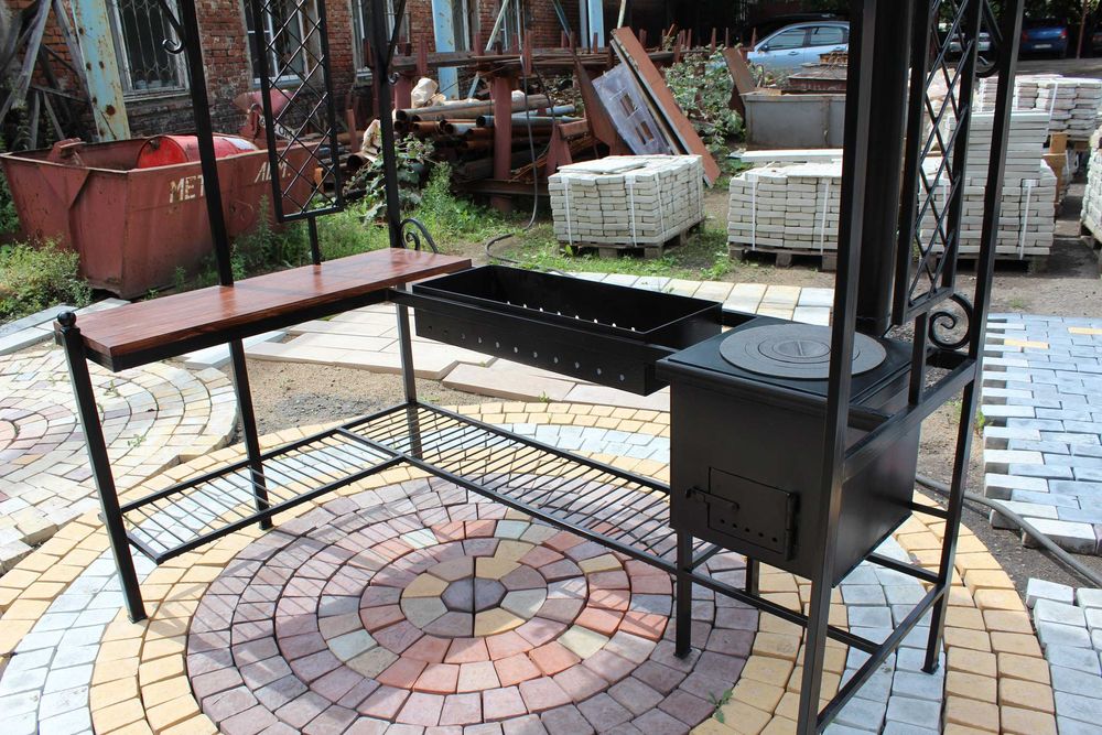 Мангальные зоны под ключ