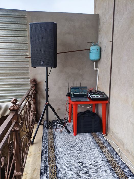 Аренда звук микрофон колонка прокат усилител звука калонка микрафон