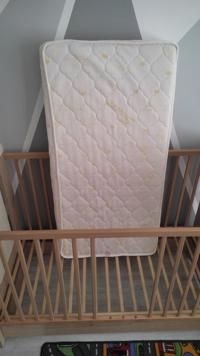 Дървена бебешка кошара 120*60