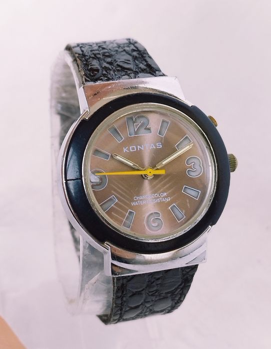 Ceas de damă Kontas Change colour cu quartz, din otel inoxidabil