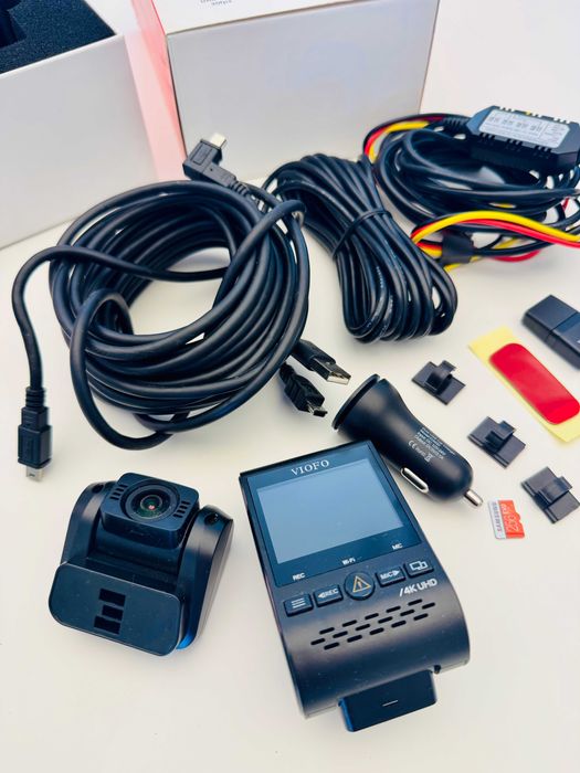 Camera auto fata/spate VIOFO A129 Pro Duo, 4K, WiFi, GPS, det. miscare