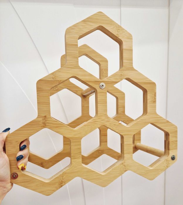 Бамбукова поставка за вино