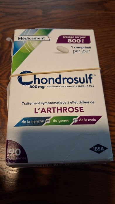 Chondrosulf medicament coxatroza  Franta