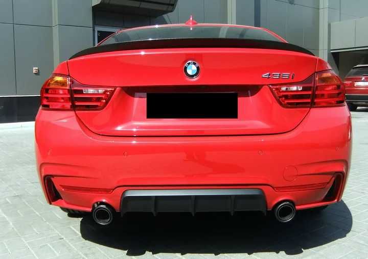 Спойлер багажник за BMW F36 (2014–2020) –  Черен гланц, бмв ф36