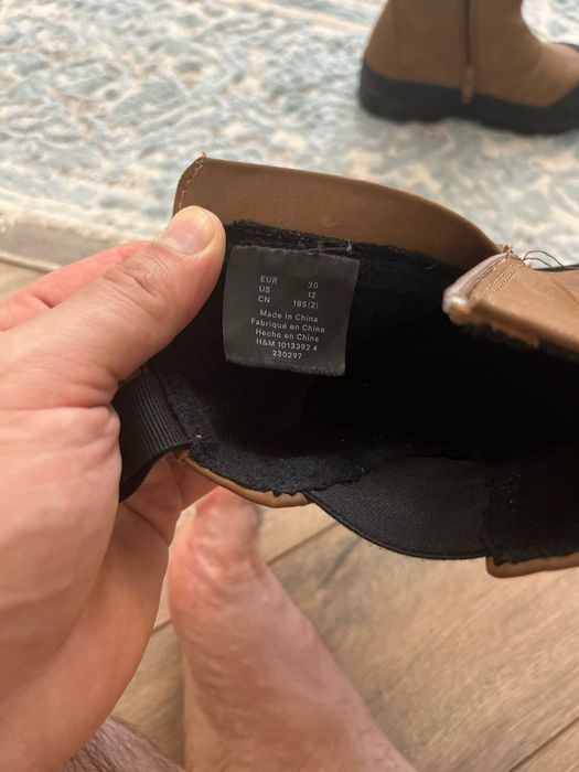 30 р девочке весна-осень сапоги отличные