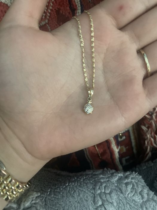 Lantisor din aur 14 k