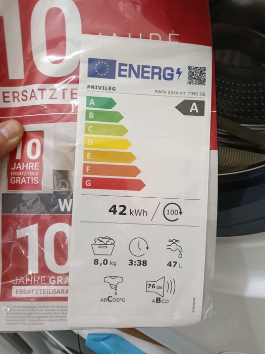Mașină de spălat rufe slim 8 kg privileg