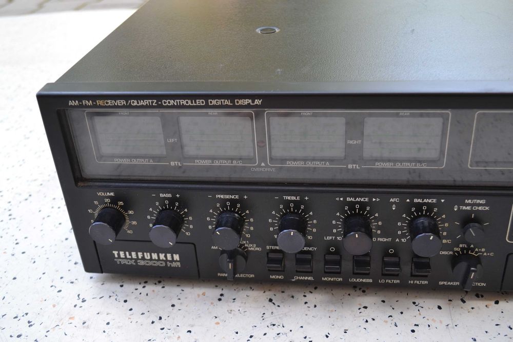 Amplificator Telefunken TRX 3000 HIFI Defect