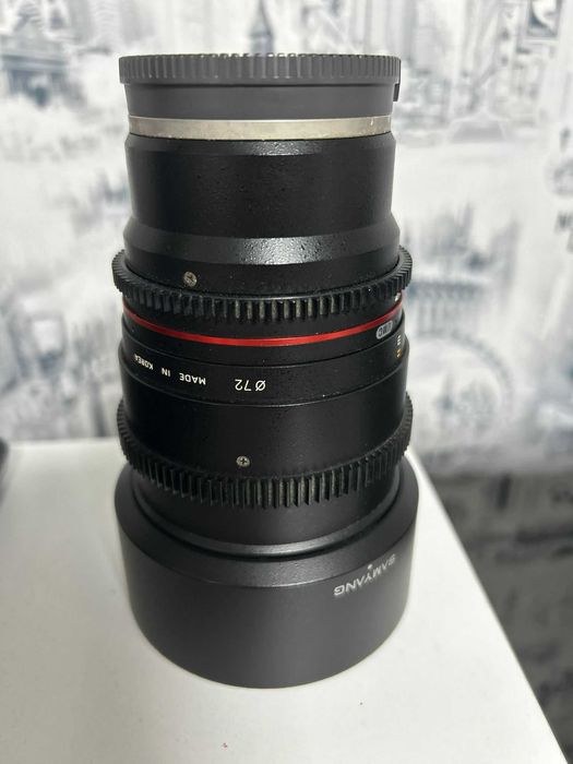 Obiectiv foto mirrorless Samyang 85mm T1.5, Sony -E