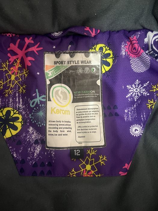 Продам зимний комплект на девочку