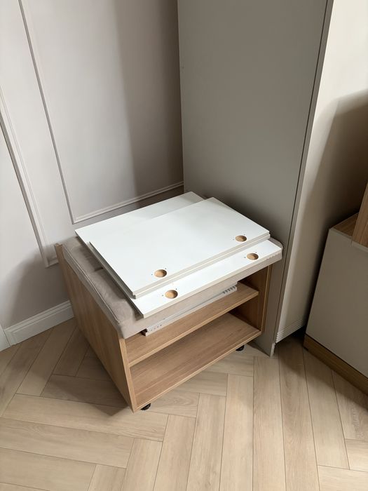 Шкаф пуфик для прихожей