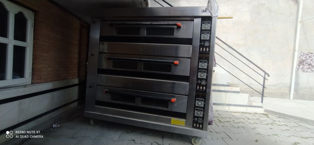 Духовка печка 3 этажли.