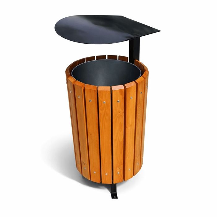 Cos de gunoi stradal cu capac